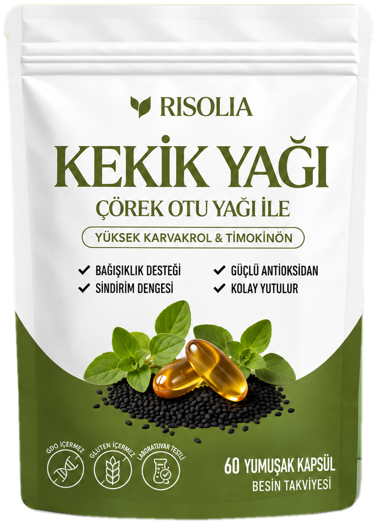 RISOLIA Kekik Yağı ve Çörek Otu Yağı paketi